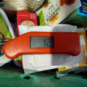CHILLED PRODUCT TRANSPORTATION - End Chilled Product Temperature, °C